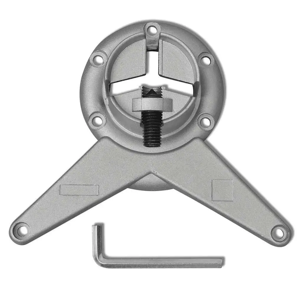 Adjustable Table Legs Set 4 pcs Silver Chrome 710 mm