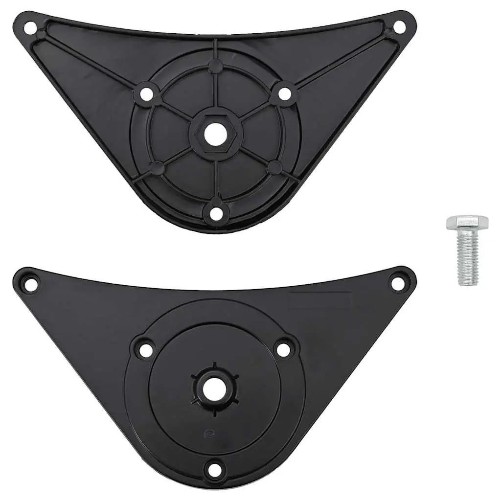Table Legs Adjustable Set 4 pcs Black 710 mm Replacement Furniture Support