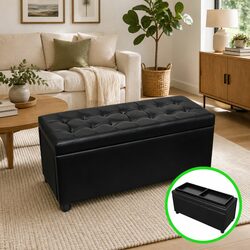 Practical Storage Ottoman for Everyday Use
