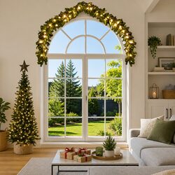 Practical 5m LED Christmas Garland for Indoor and Outdoor Use