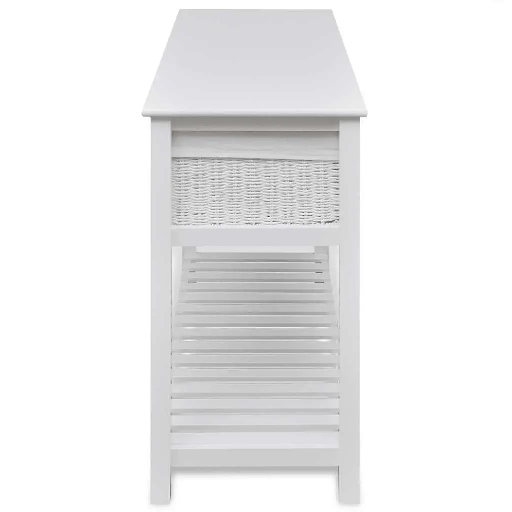White Sideboard for Home Organization