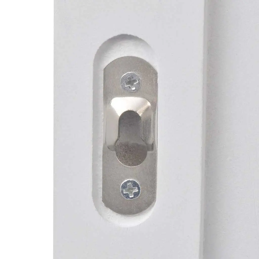 Coat Racks Baroque Style White Steel 2 Pieces