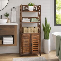 Practical Bathroom Storage for Towels and Essentials