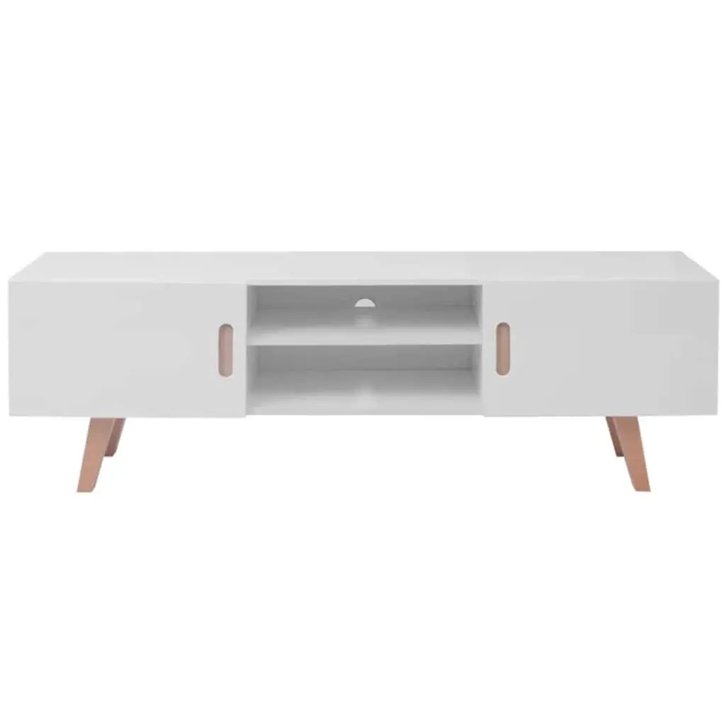 High Gloss White TV Stand for Home Use (75)