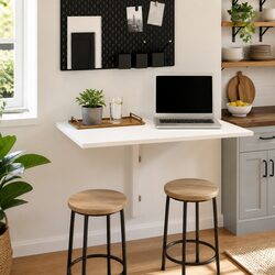 Functional Wall Table for Small Spaces: 100x60 cm