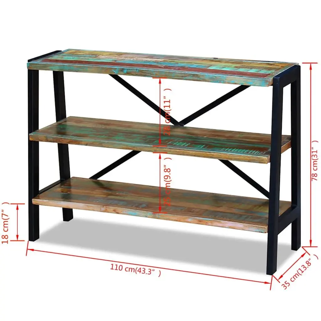 3-Shelf Sideboard for Home Organization