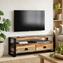 Versatile Vintage TV Cabinet for Practical Home Use