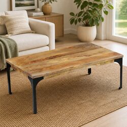 Wooden Coffee Table for Versatile Home Use