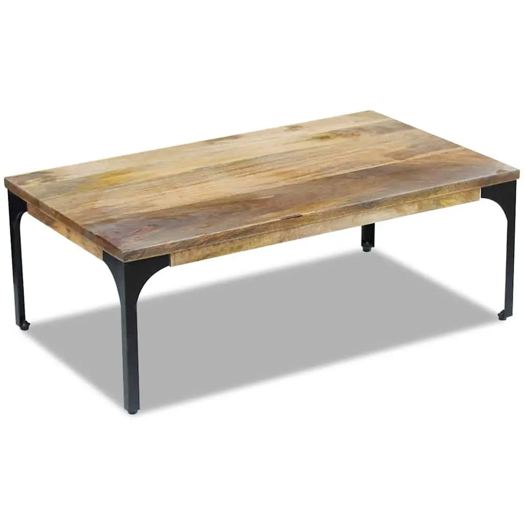 Wooden Coffee Table Brown 100x60x35 cm Living Room Accent Side End Couch Table