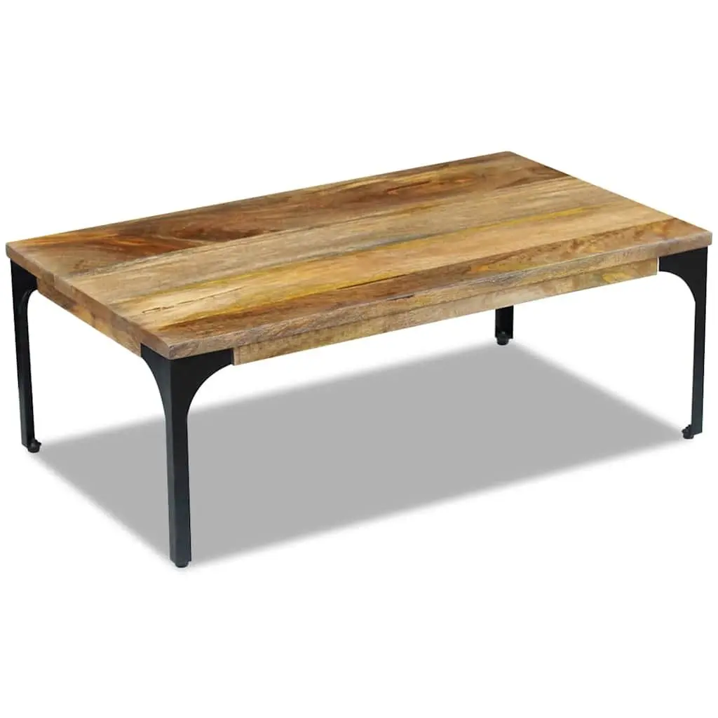 Wooden Coffee Table Brown 100x60x35 cm Living Room Accent Side End Couch Table