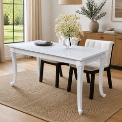Versatile Dining Table 116x66x76 cm for Any Home Setup