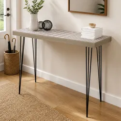 Functional Grey Console Table for Every Room