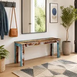 Durable Vintage Style Bench for Everyday Use