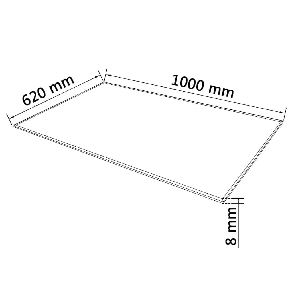Tempered Glass Table Top for Home Use