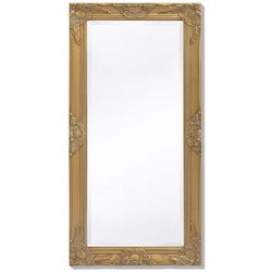Versatile Baroque Gold Frame Wall Mirror 100x50cm