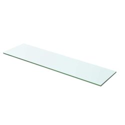 Versatile Glass Shelf Panel for Home Use 60x12 cm
