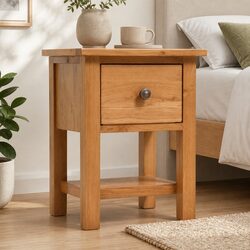 Functional Wooden Nightstand for Daily Use