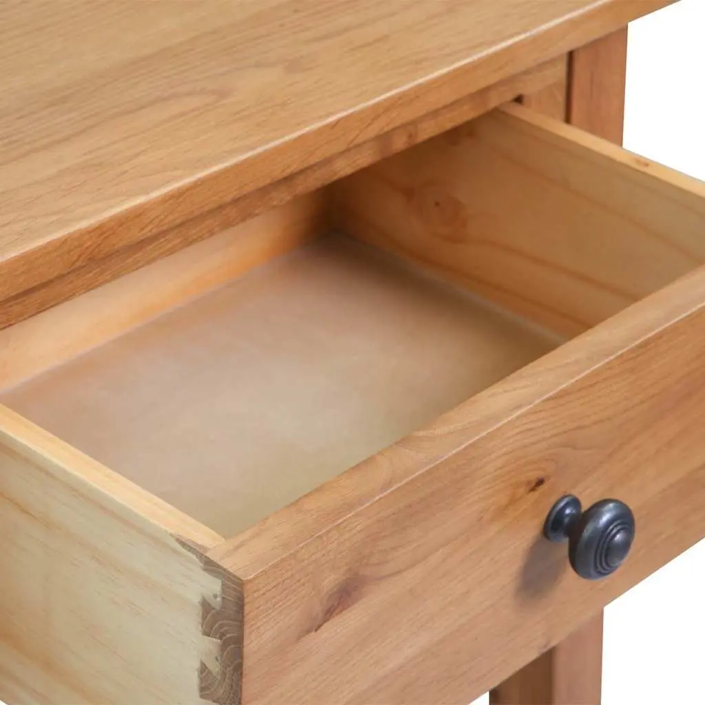 Oak Console Table for Hallway and Living Room Use
