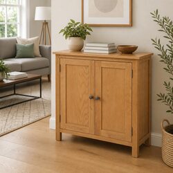 Practical Solid Oak Sideboard for Your Living Space