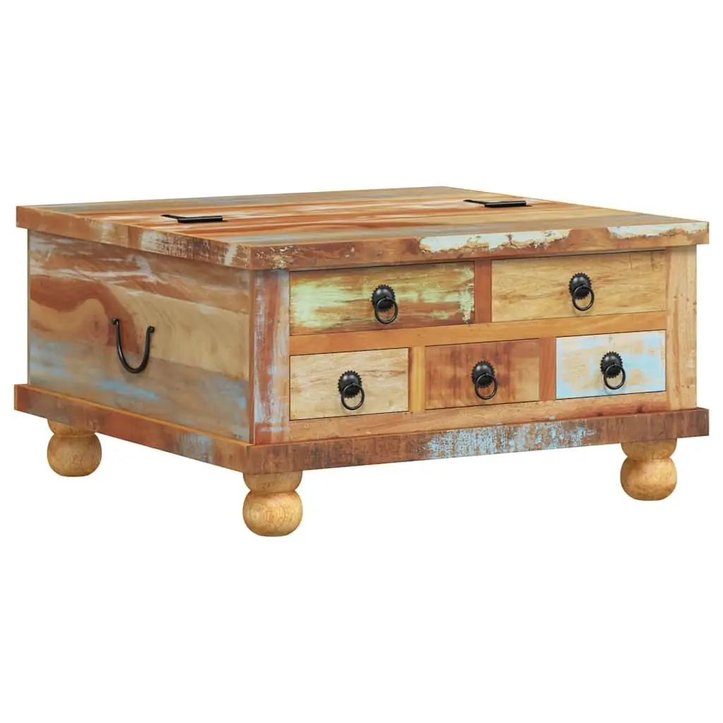 Reclaimed Wood Coffee Table for Home Use