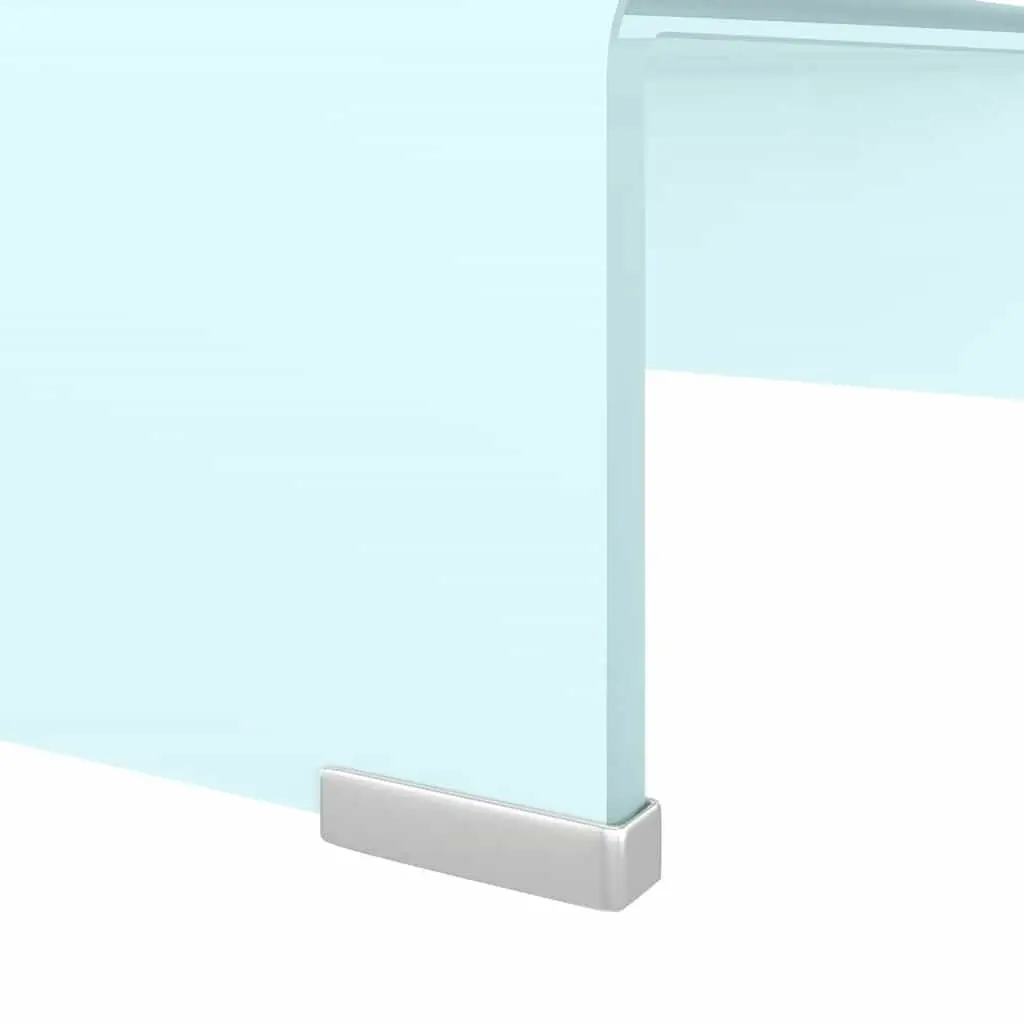 Glass Stand for TVs and Monitors at Home