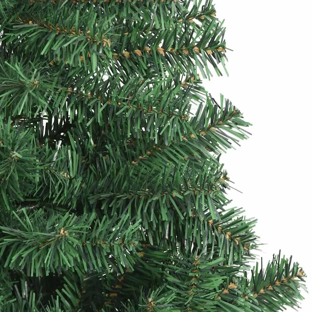 Artificial Christmas Tree PVC 240cm Green 1300 Branch Tips