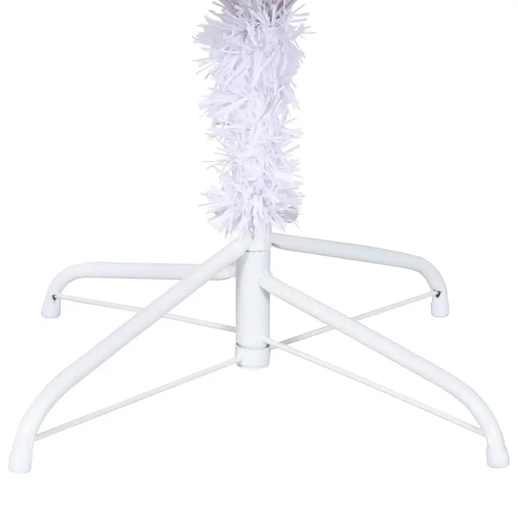Artificial Christmas Tree White 240cm 1300 Branch Tips Dense Holiday Decor