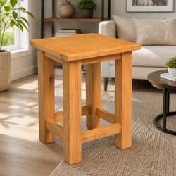 Versatile Oak Wooden Side Table for Everyday Use