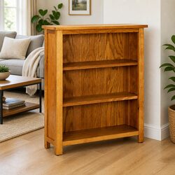 Practical 3-Tier Wooden Bookcase for Any Room
