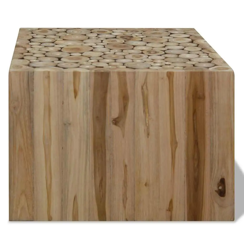Coffee Table Brown Sturdy Durable 50 x 50 x 35 cm