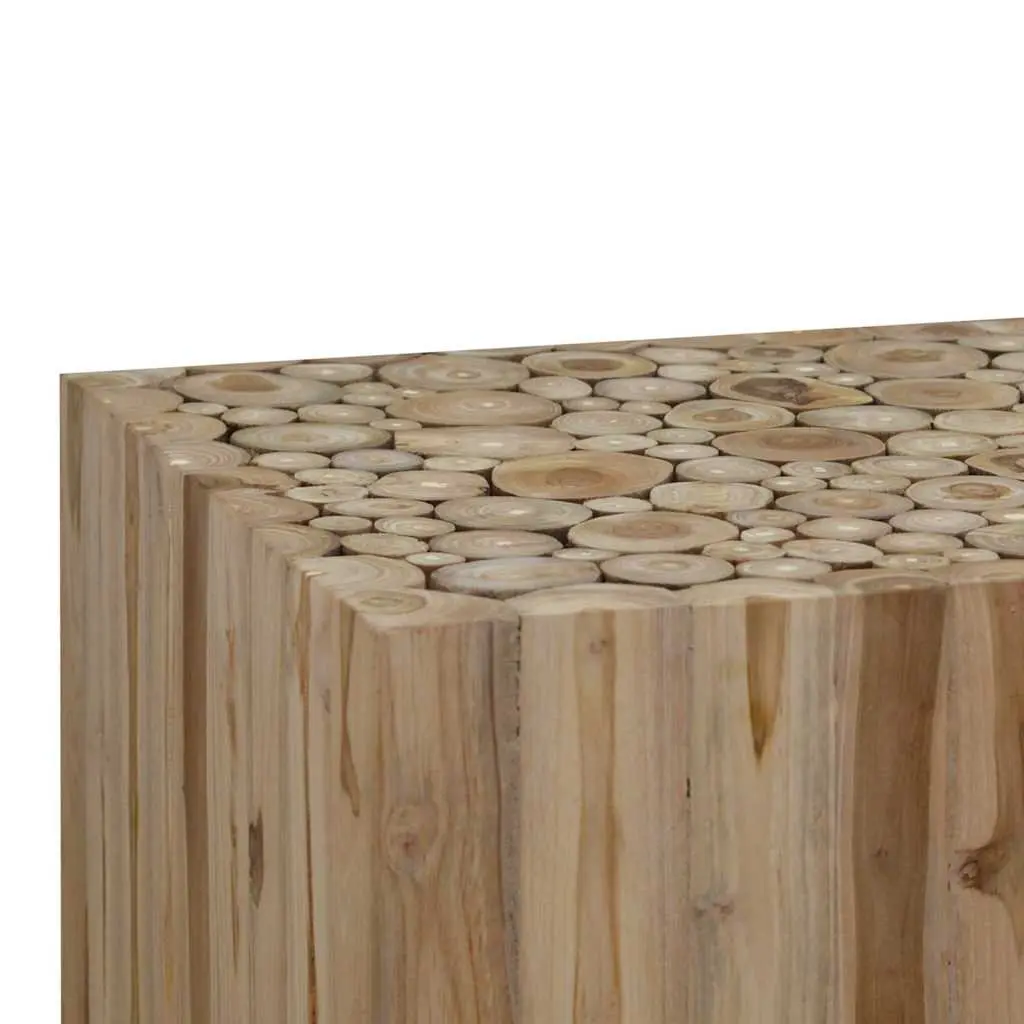 Coffee Table Brown Sturdy Durable 50 x 50 x 35 cm