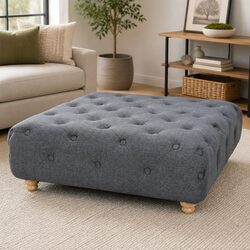 Where This Grey Pouffe Fits Perfectly in Your Home