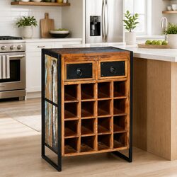 16 Bottle Wine Rack for Home Use