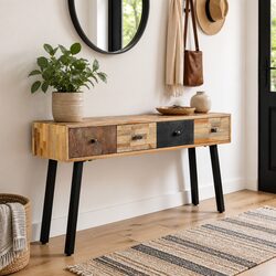 Practical Console Table 120x30x76cm for Your Living Space
