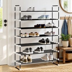 Practical 7-Shelf Shoe Rack for Any Home