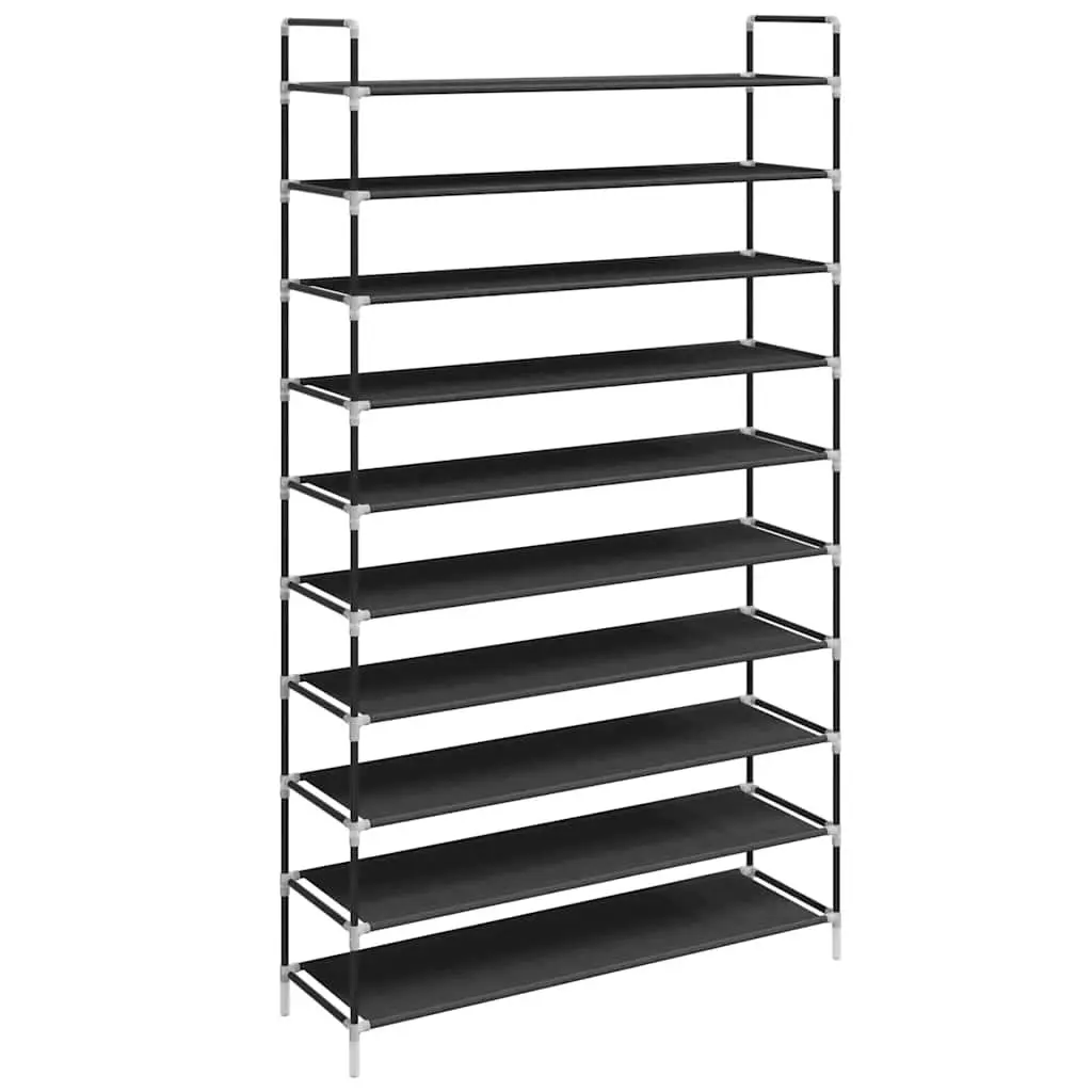 10-Shelf Shoe Rack for Organized Spaces