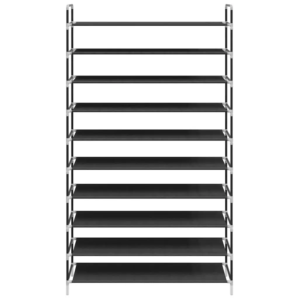 10-Shelf Shoe Rack for Organized Spaces