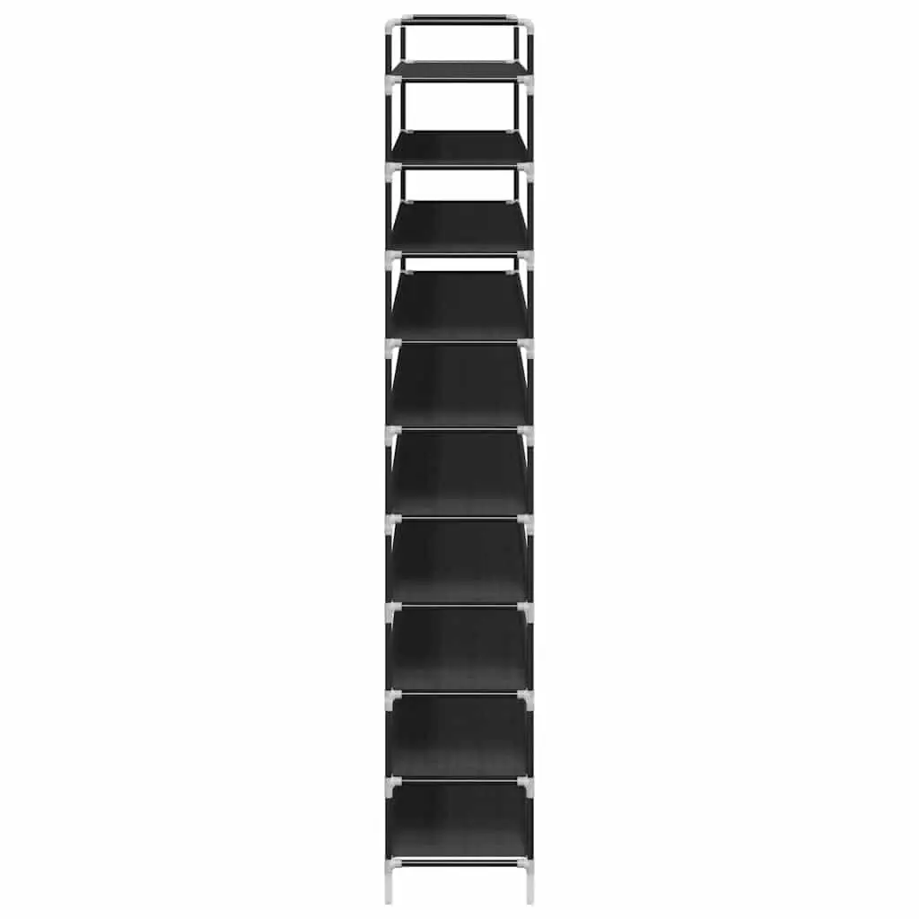 10-Shelf Shoe Rack for Organized Spaces