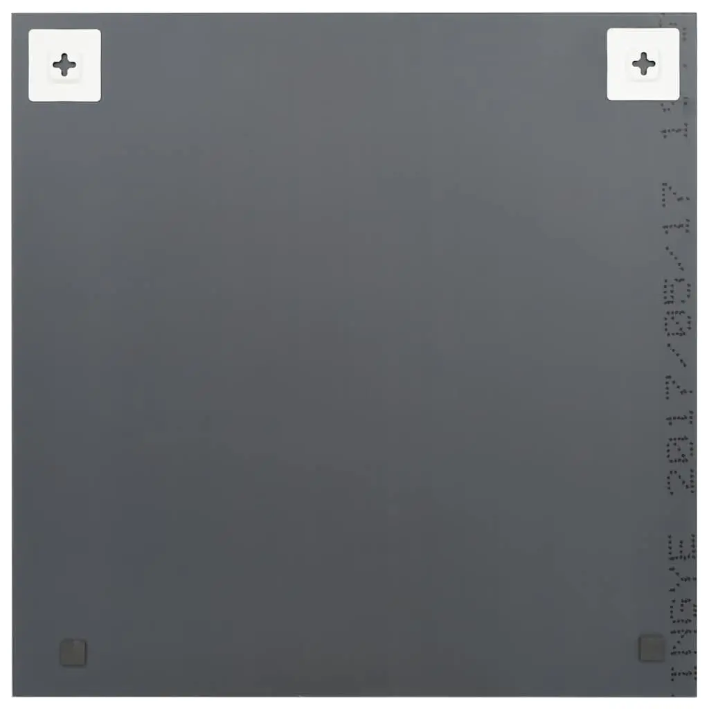 Silver 50x50 cm Square Wall Mirror