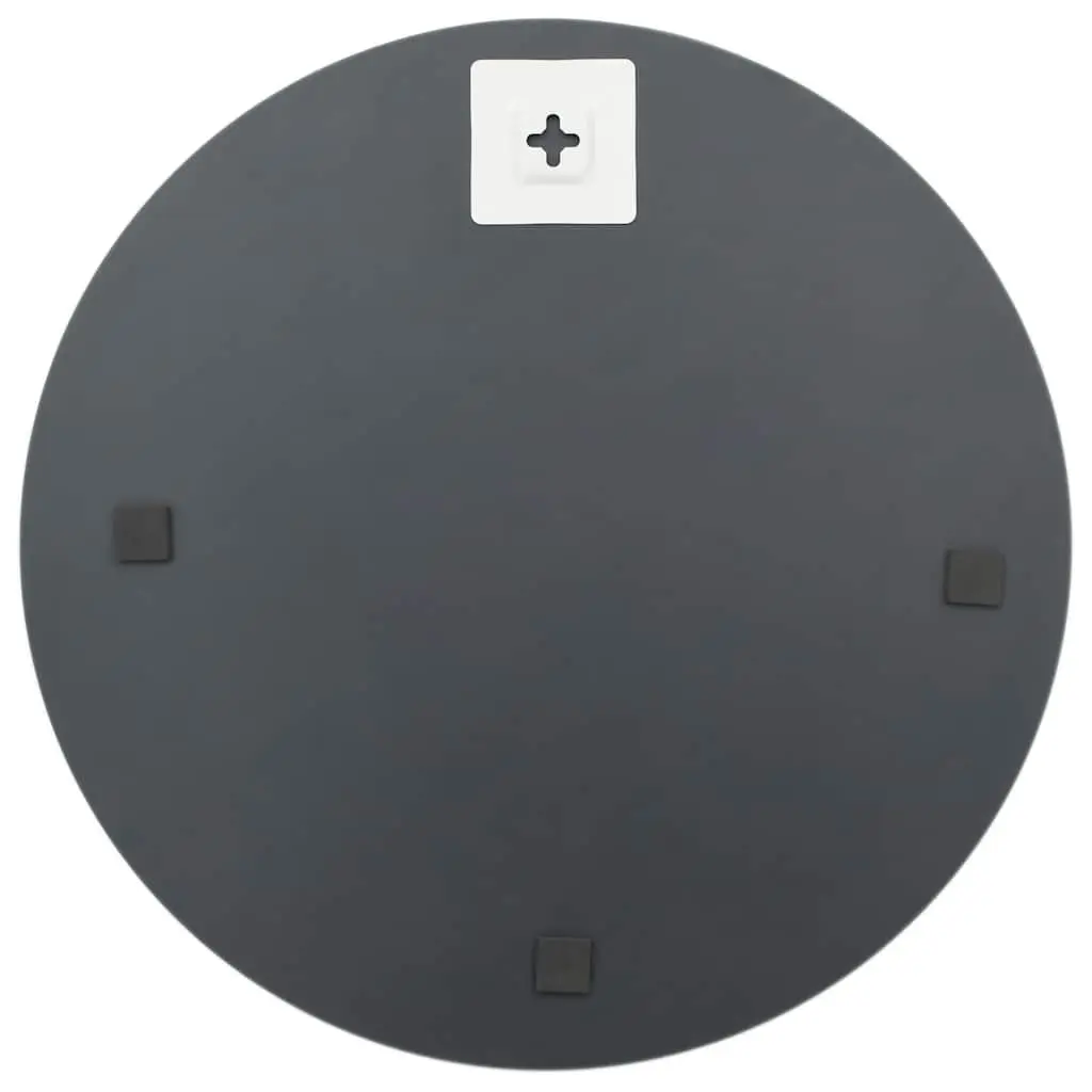 Round Wall Mirror 40cm Glass Bedroom Living Room Decor Modern Minimalist Design