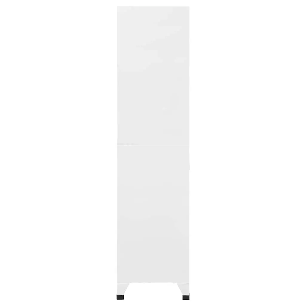 Metal Locker Cabinet 18 Compartments Lockable Doors Storage Gym Workplace