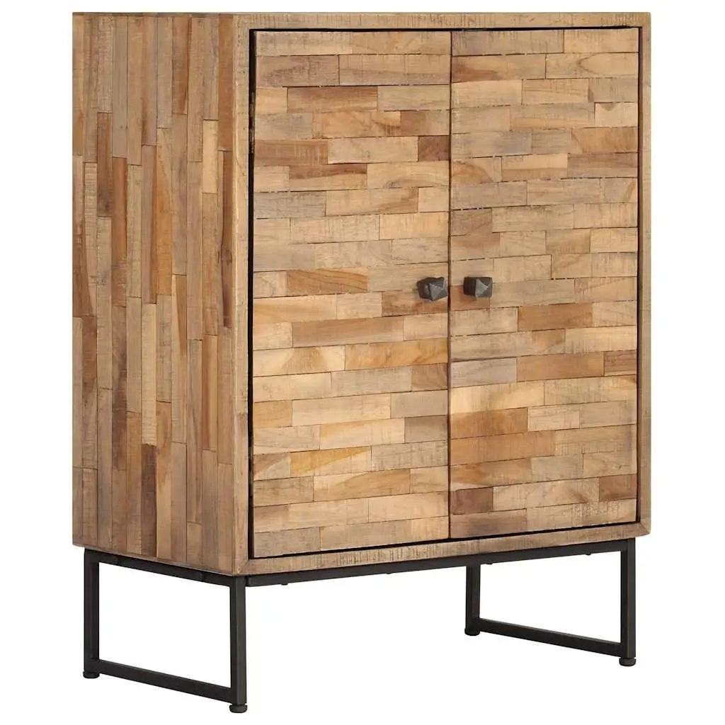 Reclaimed Teak Wood Sideboard Cabinet Storage Furniture Brown