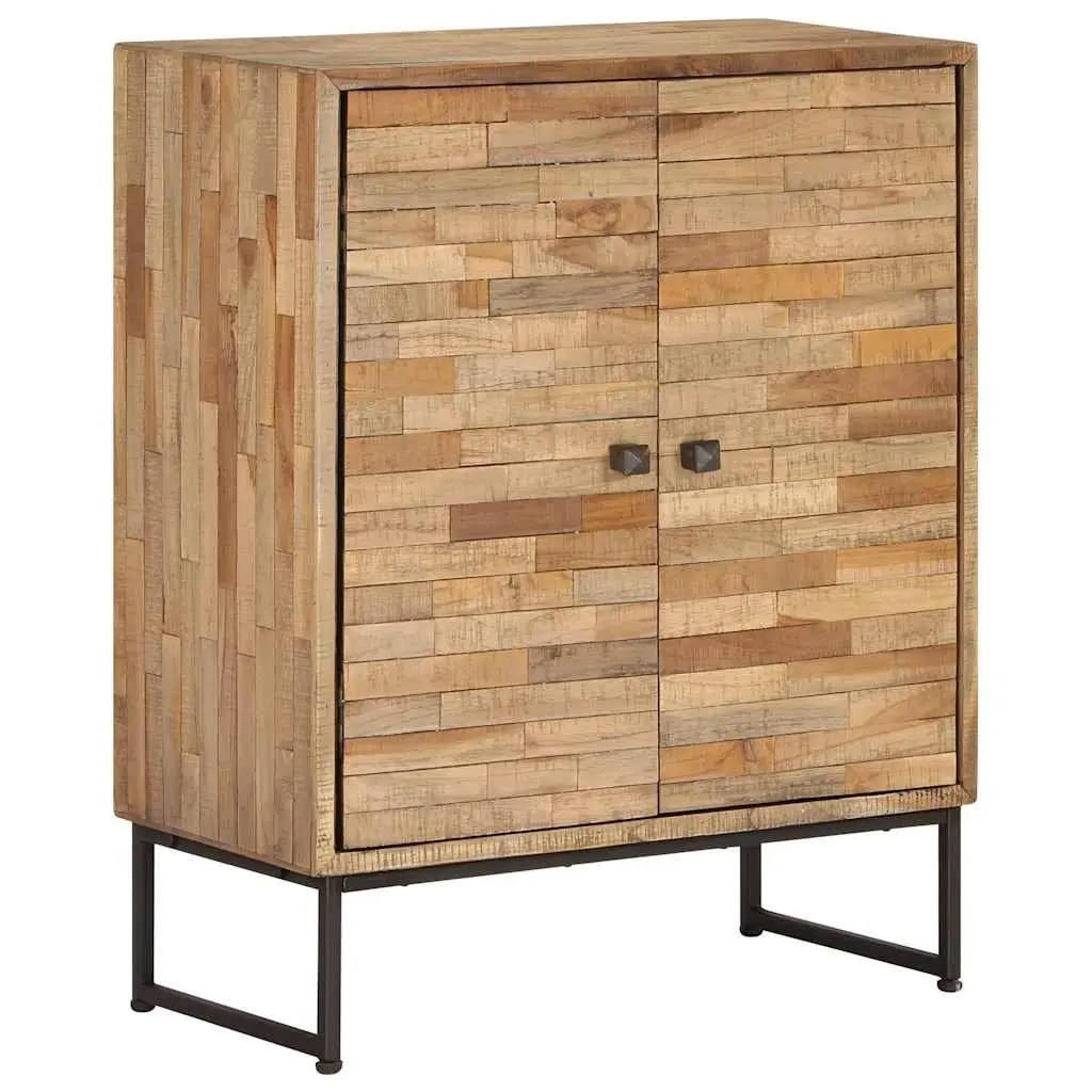 Reclaimed Teak Wood Sideboard Cabinet Storage Furniture Brown