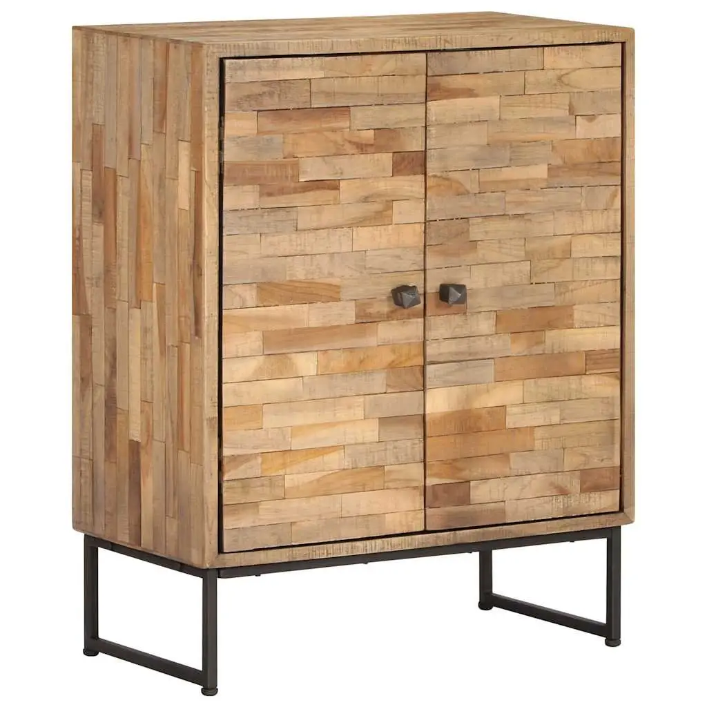 Reclaimed Teak Wood Sideboard Cabinet Storage Furniture Brown
