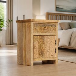 Perfectly Suited Nightstand for Your Bedroom Needs 40x30x50cm