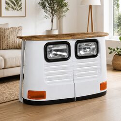 Functional Truck Sideboard for Home or Cafe Use