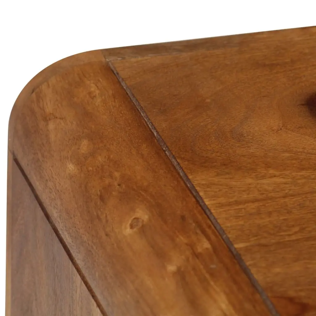 Coffee Table Solid Acacia Wood 95L x 40W x 45H cm Brown