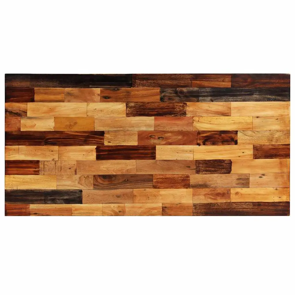 Bar Table Solid Reclaimed Wood 120 x 60 x 106 cm Brown Industrial Style
