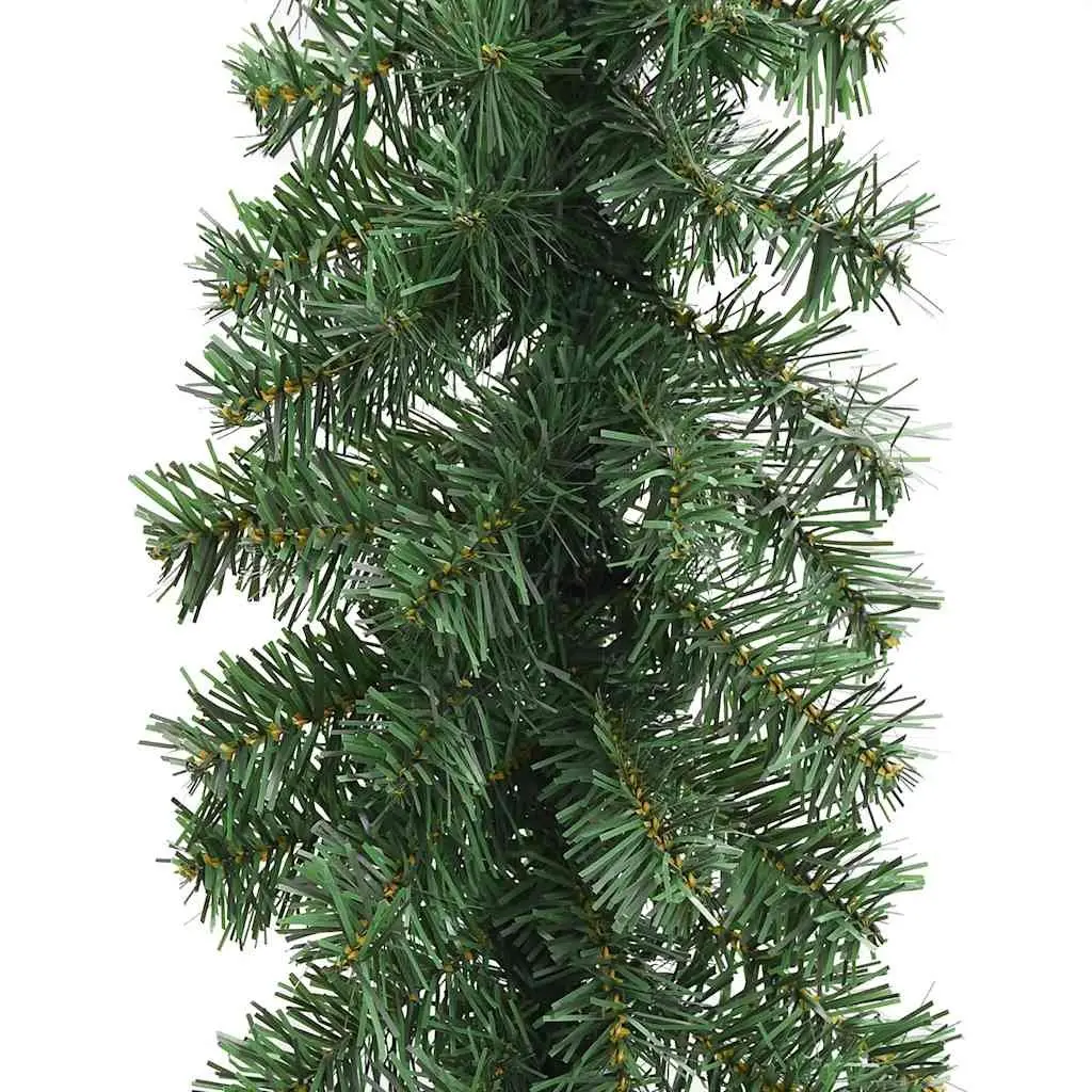 Christmas Garland PVC 5m Green Decoration
