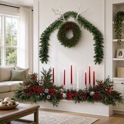 Practical 20m Christmas Garland for Indoor and Outdoor Decor